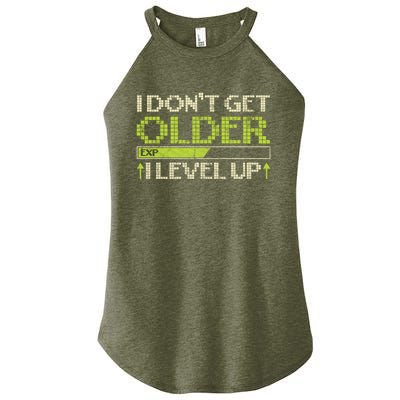 I Dont Get Older Exp I Level Up Game Gift Women's Perfect Tri Rocker Tank