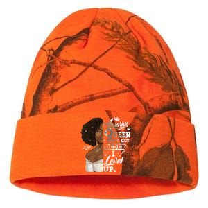 I Dont Get Older I Level Up African American Aquarius Gift Kati Licensed 12" Camo Beanie