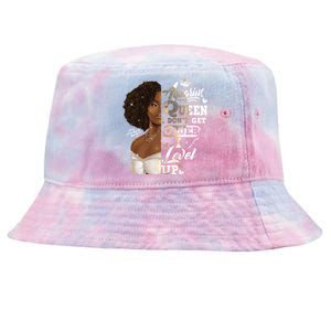 I Dont Get Older I Level Up African American Aquarius Gift Tie-Dyed Bucket Hat