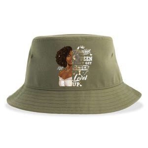 I Dont Get Older I Level Up African American Aquarius Gift Sustainable Bucket Hat