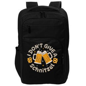 I Dont Give A Schnitzel Impact Tech Backpack