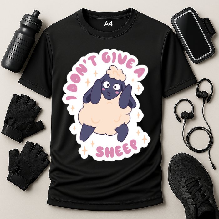 I Don't Give A Sheep Funny Performance Shirt