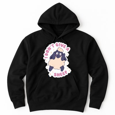 I Don't Give A Sheep Funny Hoodie