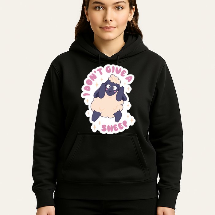 I Don't Give A Sheep Funny Hoodie
