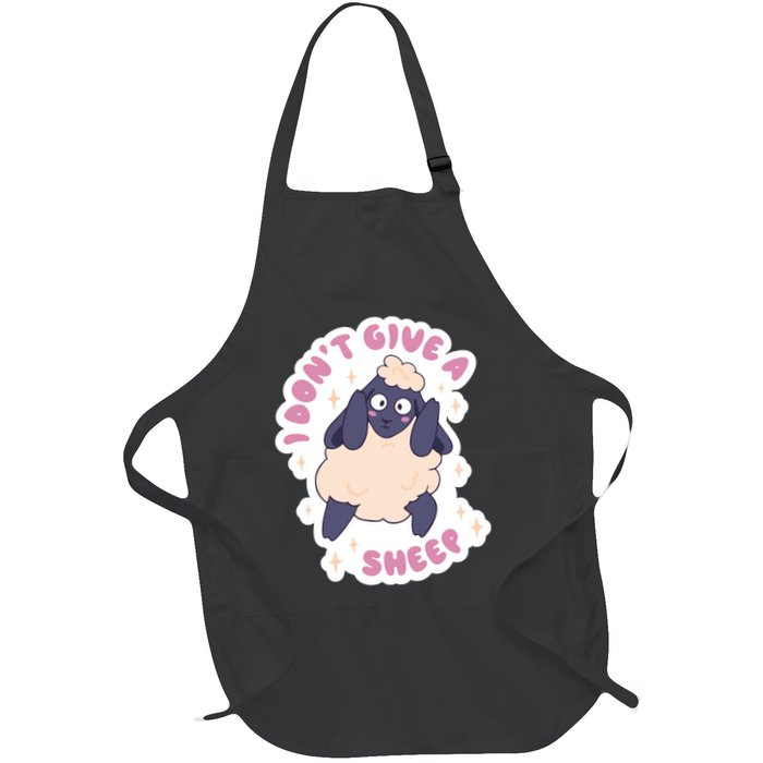 I Don't Give A Sheep Funny Apron