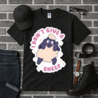 I Don't Give A Sheep Funny Tall T-Shirt
