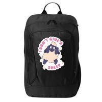 I Don't Give A Sheep Funny City Backpack