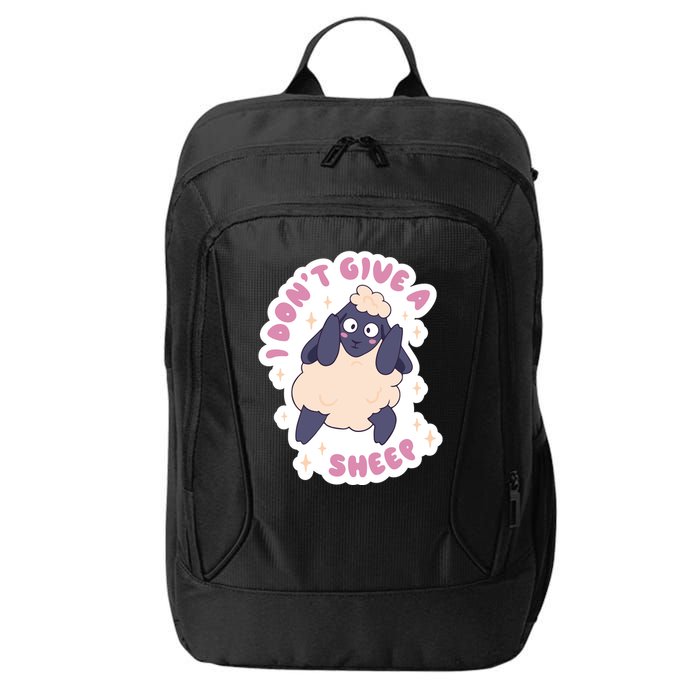 I Don't Give A Sheep Funny City Backpack