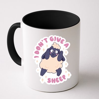 I Don't Give A Sheep Funny Mug