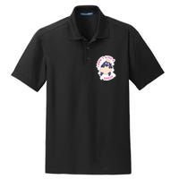 I Don't Give A Sheep Funny Dry Zone Grid Polo