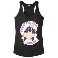I Don't Give A Sheep Funny Ladies PosiCharge Competitor Racerback Tank