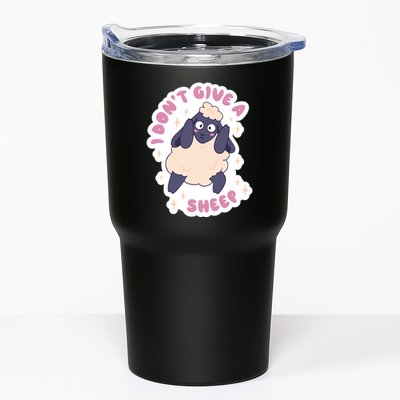 I Don't Give A Sheep Funny Tumbler