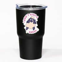 I Don't Give A Sheep Funny Tumbler