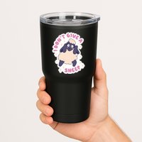 I Don't Give A Sheep Funny Tumbler