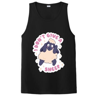 I Don't Give A Sheep Funny PosiCharge Competitor Tank