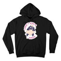 I Don't Give A Sheep Funny Tall Hoodie