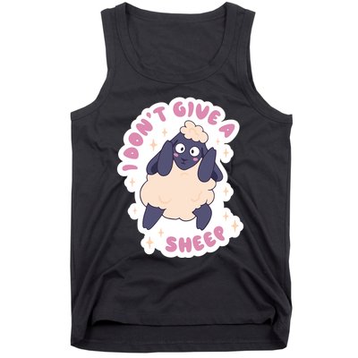 I Don't Give A Sheep Funny Tank Top