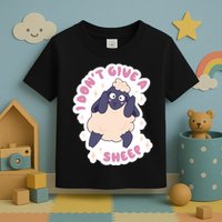 I Don't Give A Sheep Funny Toddler T-Shirt