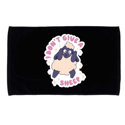 I Don't Give A Sheep Funny Microfiber Hand Towel