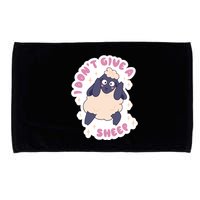 I Don't Give A Sheep Funny Microfiber Hand Towel