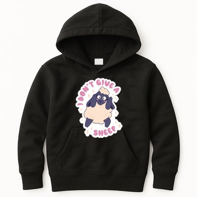 I Don't Give A Sheep Funny Kids Hoodie