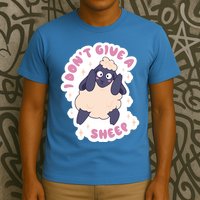 I Don't Give A Sheep Funny T-Shirt