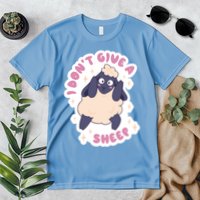 I Don't Give A Sheep Funny Premium T-Shirt