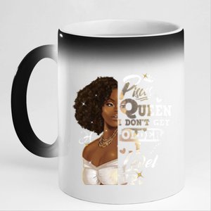 I Dont Get Older I Level Up African American Pisces Gift 11oz Black Color Changing Mug