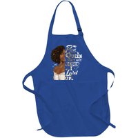 I Dont Get Older I Level Up African American Pisces Gift Full-Length Apron With Pockets