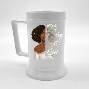 I Dont Get Older I Level Up African American Pisces Gift Beer Stein