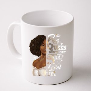 I Dont Get Older I Level Up African American Pisces Gift Coffee Mug