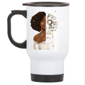 I Dont Get Older I Level Up African American Pisces Gift Stainless Steel Travel Mug