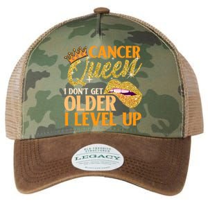 I Dont Get Older I Level Up Cancer Cute Gift Legacy Tie Dye Trucker Hat