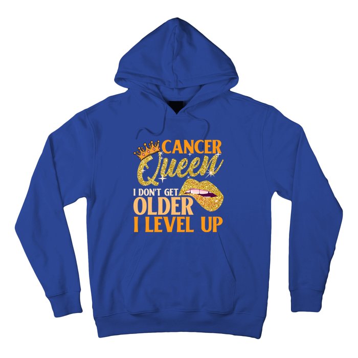 I Dont Get Older I Level Up Cancer Cute Gift Hoodie