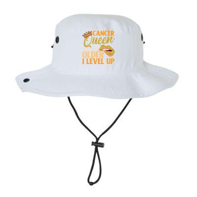 I Dont Get Older I Level Up Cancer Cute Gift Legacy Cool Fit Booney Bucket Hat