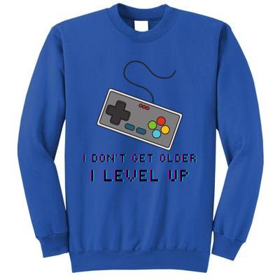 I Dont Get Older I Level Up Computer Console Gamers Meaningful Gift Sweatshirt