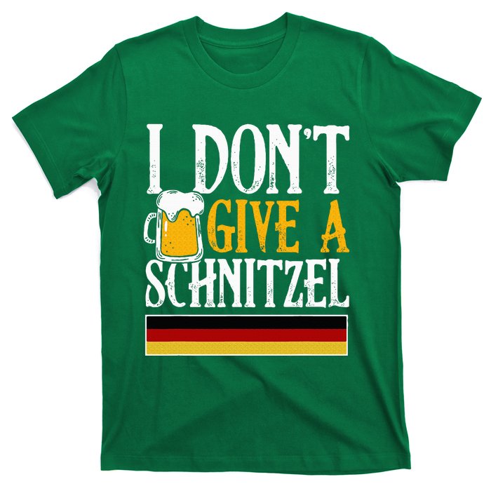 I DonT Give A Schnitzel German Beer Wurst Funny Oktoberfest T-Shirt