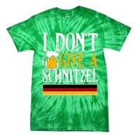 I DonT Give A Schnitzel German Beer Wurst Funny Oktoberfest Tie-Dye T-Shirt