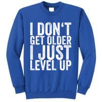 I Dont Get Older I Just Level Up Funny Gift Sweatshirt