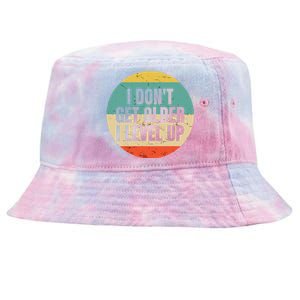 I Dont Get Older I Level Up Gift Controller Gamer Gift Tie-Dyed Bucket Hat