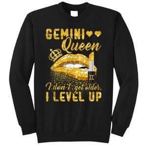 I Dont Get Older I Level Up Gemini Sweatshirt