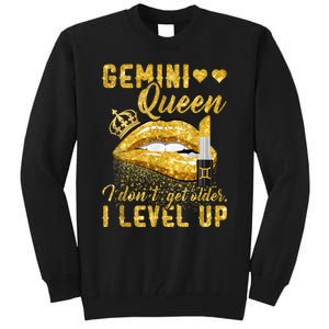 I Dont Get Older I Level Up Gemini Tall Sweatshirt