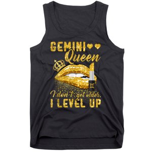 I Dont Get Older I Level Up Gemini Tank Top