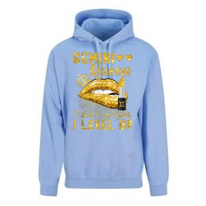 I Dont Get Older I Level Up Gemini Unisex Surf Hoodie