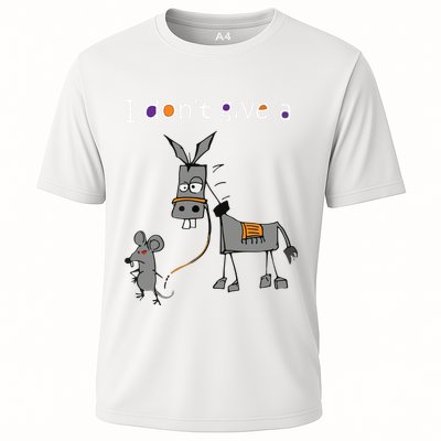 I Dont Give A Rats Ass Mouse Walking Donkey Performance Shirt