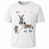 I Dont Give A Rats Ass Mouse Walking Donkey Performance Shirt