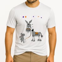 I Dont Give A Rats Ass Mouse Walking Donkey Performance Shirt