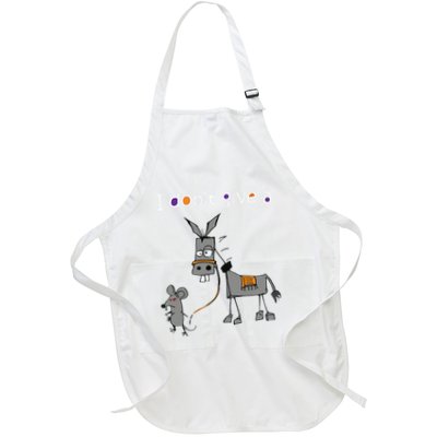 I Dont Give A Rats Ass Mouse Walking Donkey Apron