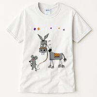 I Dont Give A Rats Ass Mouse Walking Donkey Tall T-Shirt