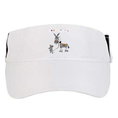 I Dont Give A Rats Ass Mouse Walking Donkey Adult Drive Performance Visor